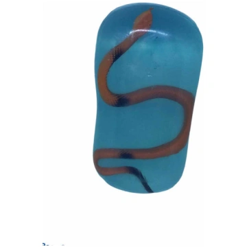 Kids Soap Clear Soap Bar with Toy inside - Snake M