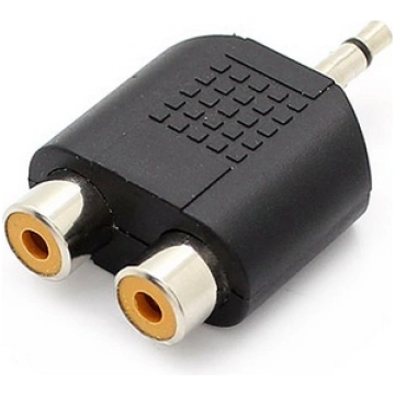 Adapteris 2 x RCA - 3,5mm Jack SADA043 Soundsation