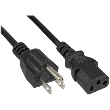 Barošanas kabelis Kolink 3 m — ASV Type B uz IEC C