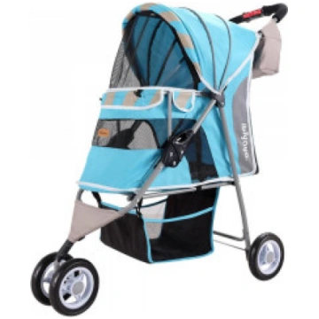 Innopet Matte Edition Stripes Pet Stroller Ocean B