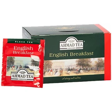 Melnais tēja Ahmad English Breakfast, 20 maisiņi ×