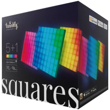 Twinkly Twinkly 1 Square Master + 5 Squares Slaves