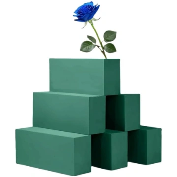 Witeygai Green Flower Foam Blocks, 6 gabali mitru 