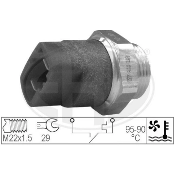 ERA 330297 - Termoslēdzis, Radiatora ventilators