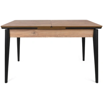 Galds izvelkams Kalune Design Sigma 991, melns krā