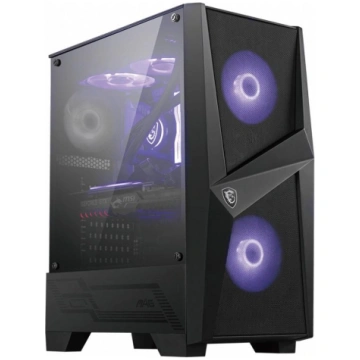 MSI MAG FORGE 100M Mid Tower Gaming Computer Case