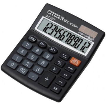 Calculator Semi-Desktop Citizen SDC 812NR 121CISDC