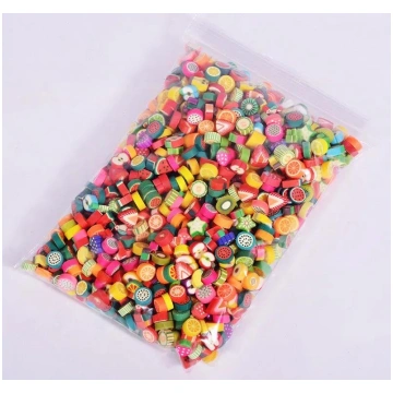 100Pcs/Lot 0.4cm Soft Pottery DIY Slime Fluffy Acc