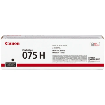 CANON tonera kasete 075 H BK | 6369C002 | 45492922