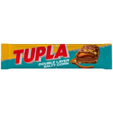 Šokolādes batoniņš TUPLA Salty Corn 48g