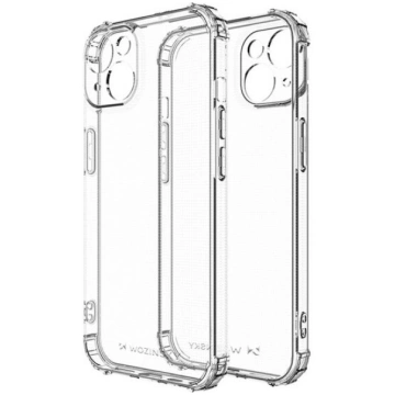 Antis šoks vāks iPhone 14 Plus, bruņots, caurspīdī