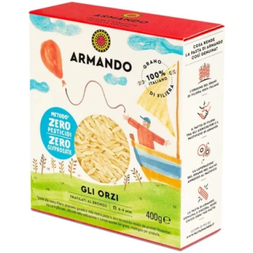 Orzo zupa un pasta 400 g, ARMANDO