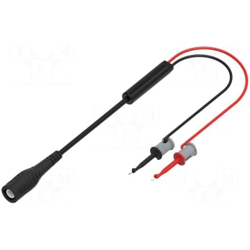 Test lead | 60VDC | 30VAC | 3A | BNC plug,clip-on 