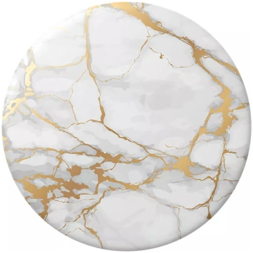 PopSockets Gold Lutz Marble Mobilais telefons Vied