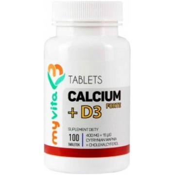 Calcium + D3 Forte MyVita 100 tab