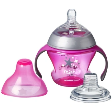 TOMMEE TIPPEE barošanas pudelīte ar rokturiem 4-7m