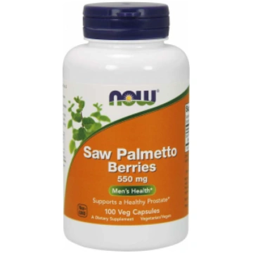 Saw Palmetto Berries 550 mg Now Foods 100 vcaps