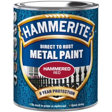 Hammerite Hammerite Hammerlak - Rød - 250 ml