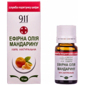 911 Mandarīna ēteriskā eļļa, 10 ml 16200112 482018