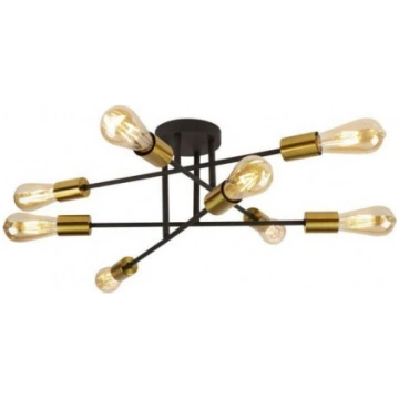 Griestu lampa ARMSTRONG 8048-8BK Searchlight