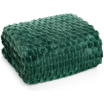 Pleds Design 91 Cindy K163-03, tumši zaļa krās., 2