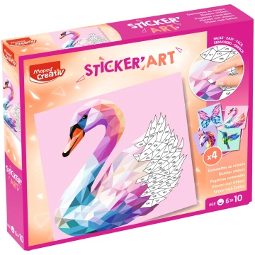 MAPED Creativ mozaiku komplekts "Eleganti dzīvniek