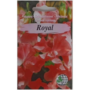 Puķu zirņi Royal, rozā, Agrimatco