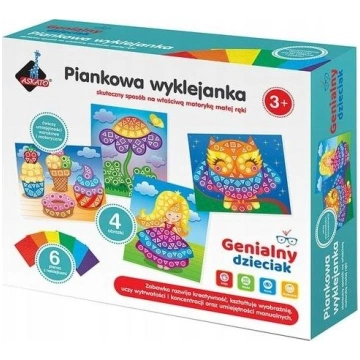Mozaīka ASKATO Stickers Foam And Paper PL, daudzkr