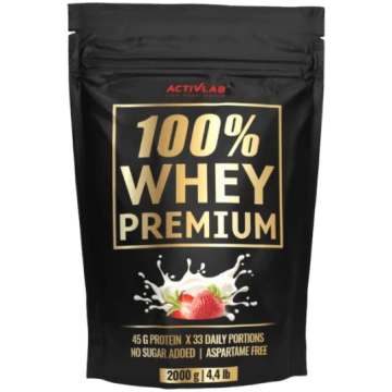 100% Whey Premium 2000 g ActivLab Strawberry