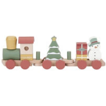Little Dutch Wooden Train Art.4861 Christmas Koka 