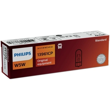 PHILIPS autolampa 24V W5W