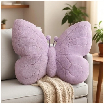 Butterfly Cuddly spilvens, bērnu tauriņu spilvens,
