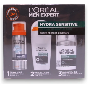Kelioninis rinkinys vyrams L"Oreal Paris: Hydratin