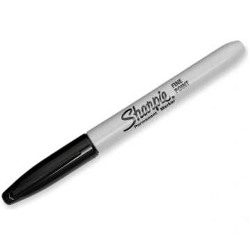Sharpie smalks melns marķieris - S0810930
