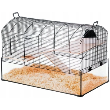 ZOLUX Cage NeoPanas XL with glass cuvette, black |