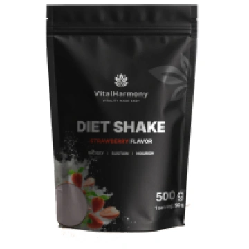 VITALHARMONY Diet Shake Strawberry diētas kokteili