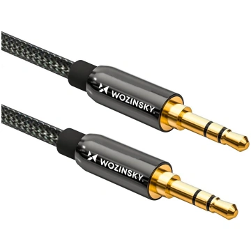Wozinsky universal mini jack cable 2x AUX cable 1.