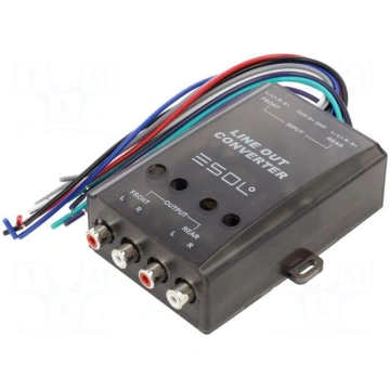 Hi-Level converter | P: 50W | Input: wires | Out: 