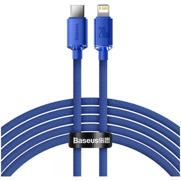 USB-C uz Lightning kabelis Baseus Crystal Shine 20