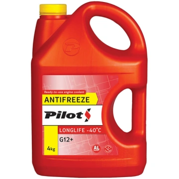 PILOTS antifrīzs LONGLIFE -40C 4kg Sarkans