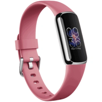 Fitbit Luxe Orchid/Platinum Stainless Steel