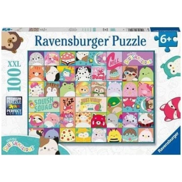 Ravensburger Puzzle Bērniem 100 Squishmallows