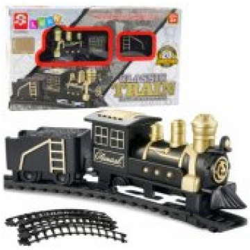 LEAN Toys Classic Train Locomotive Freight Wagon T