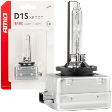 Ksenona spuldze D1S 35W 4300K AMiO BASIC blisterī 