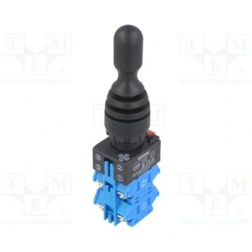 Switch: joystick; 22mm; Stabl.pos: 4; NO x4; black