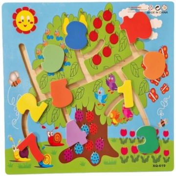 GERARDOS TOYS Koka labirinta puzle Koks 60568 8029