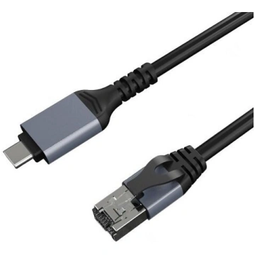 Interneta kabelis CAT6 UTP, USB Type-C - RJ45, 5m 