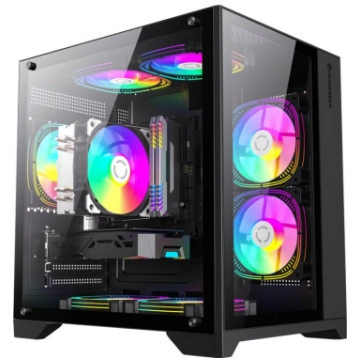 GameMax Infinity Mini BK - microATX - FlexATX INFI