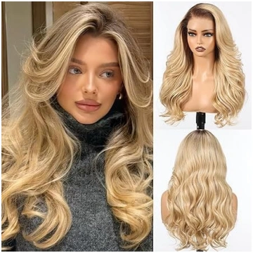 HAIRCUBE 13 x 6 HD sintētiska parūka ar mežģīņu pr