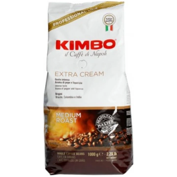 Kafijas pupiņas Kimbo Extra Cream 1 kg